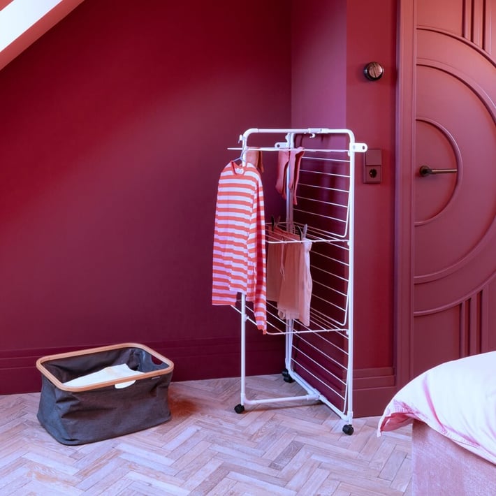 Uscător de rufe Brabantia HangOn Tower 23 m, Fresh White