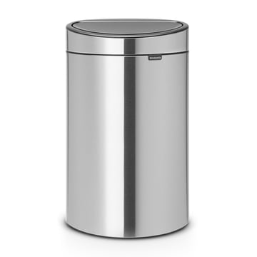 Кош за смет Brabantia Touch Bin New Recycle 23+10L, Matt Steel