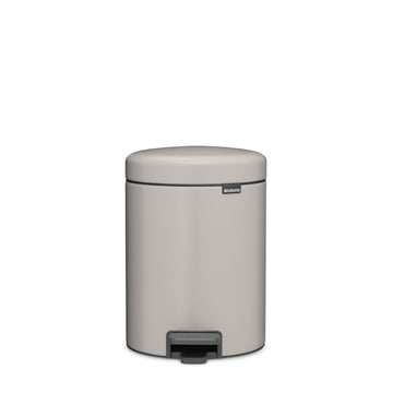 Pedal Waste Bin Brabantia NewIcon 5L, Soft Grey