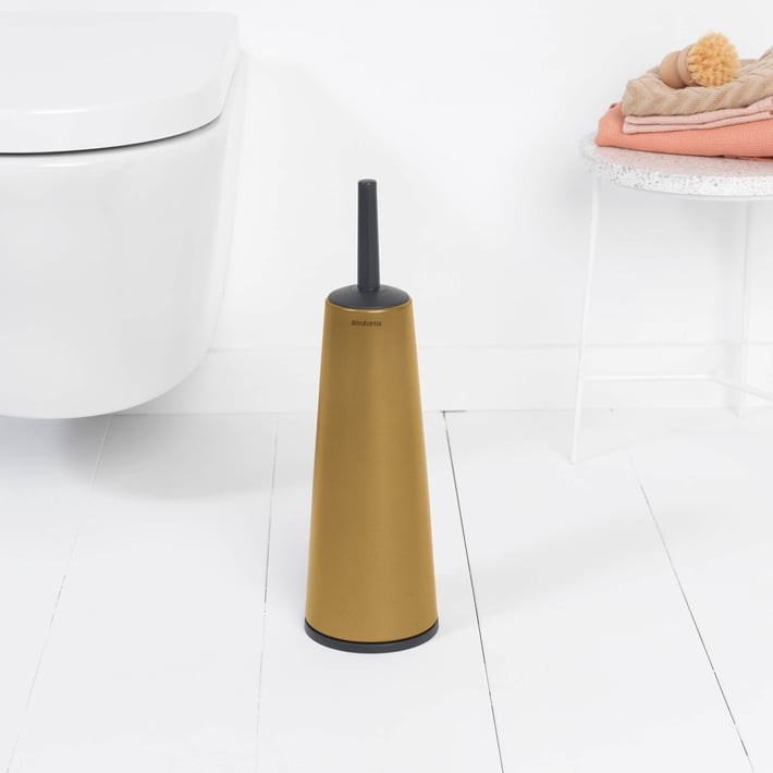 Perie de toaletă Brabantia ReNew Warm Gold