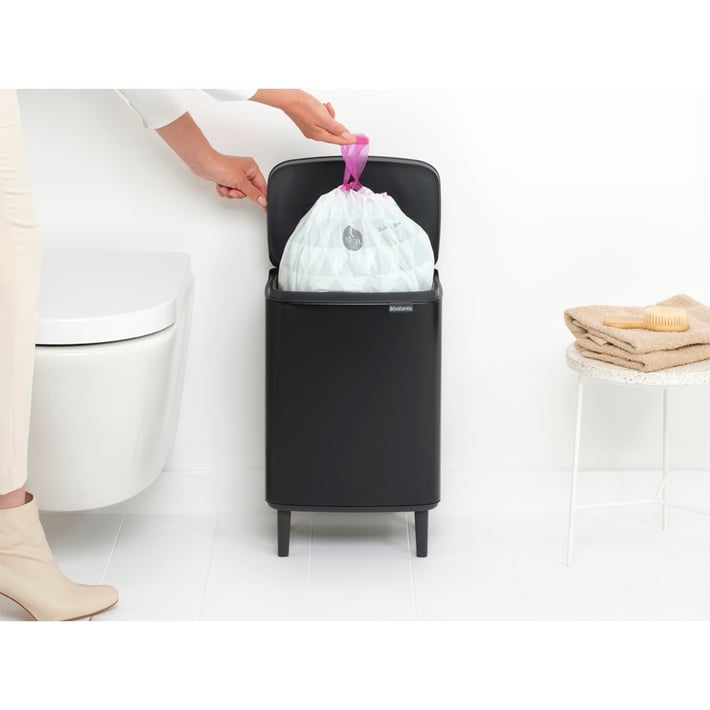 Кош за смет Brabantia Bo Small Hi 12L, Matt Black