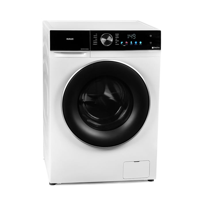 Пералня Muhler DDWM1012WA, 10kg, 1200rpm, Директно задвижване
