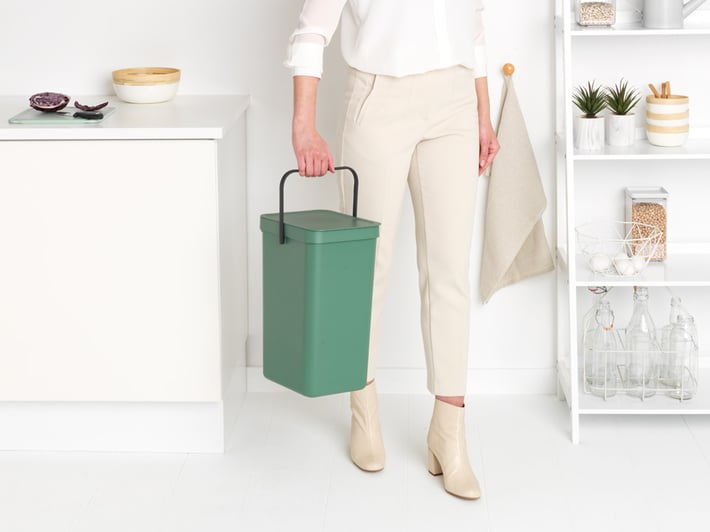 Кош за смет за разделно събиране Brabantia Sort&Go 16L, Fir Green