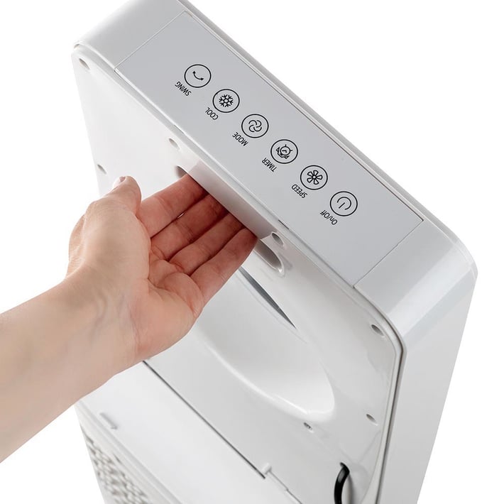 Мобилен охладител Muhler MC-4000, 65W, безвитлов, LED, 4 л, таймер