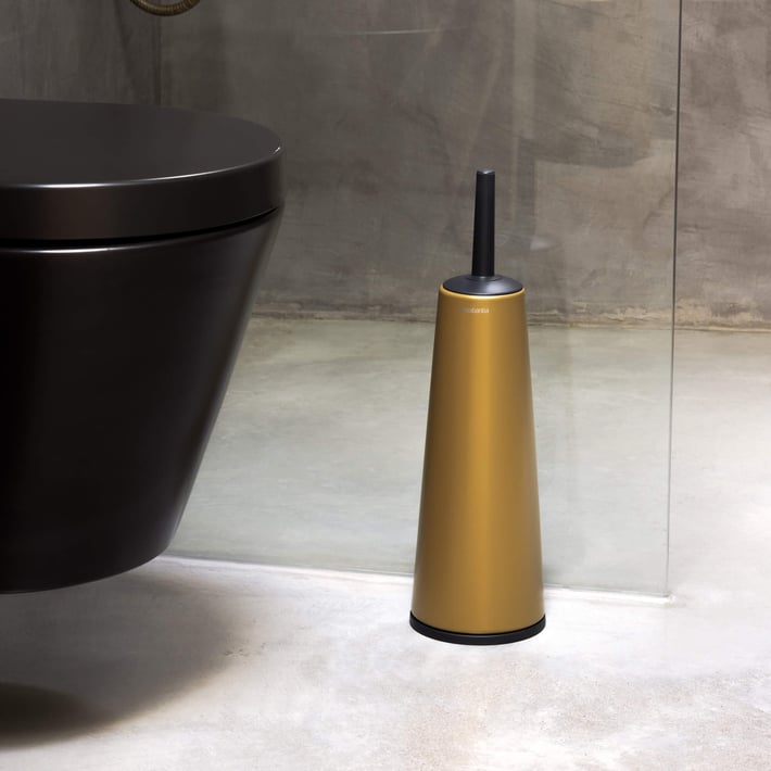 Perie de toaletă Brabantia ReNew Warm Gold