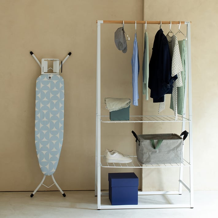 Маса за гладене Brabantia A 110x30cm с поставка за ютия, Fresh Breeze