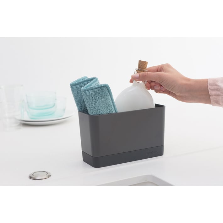 Органайзер за мивка Brabantia Dark Grey