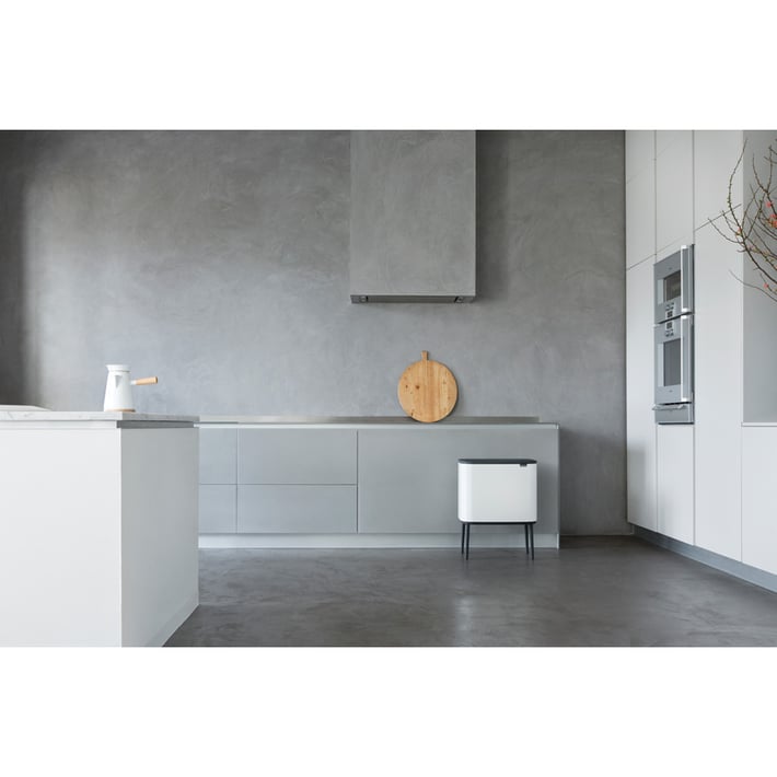 Кош за смет Brabantia Bo Touch 11/23L, White