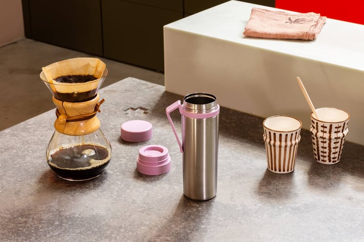 Sticlă termo Brabantia Make&Take 500ml Lilac Pink