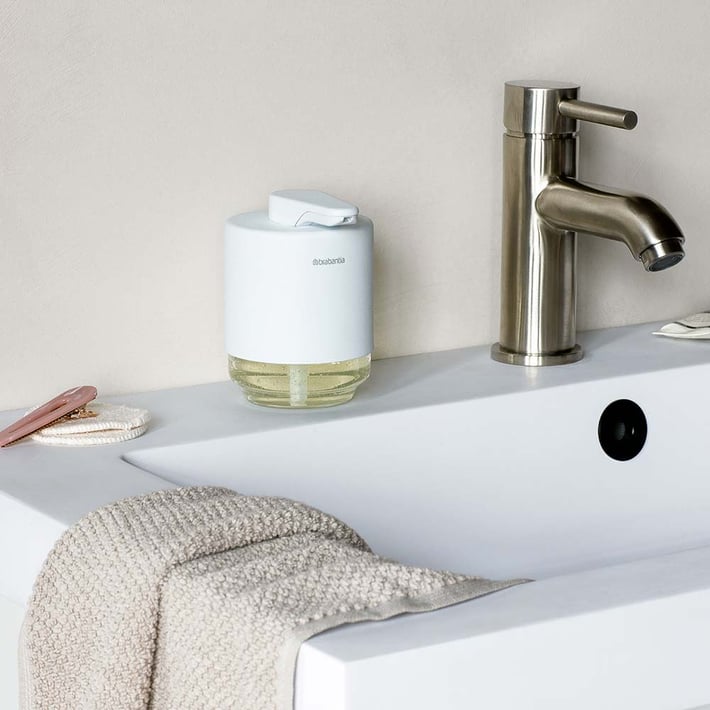 Дозатор за течен сапун Brabantia MindSet Mineral Fresh White