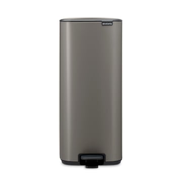 Waste Bin Brabantia Bo Pedal 30L, Platinum