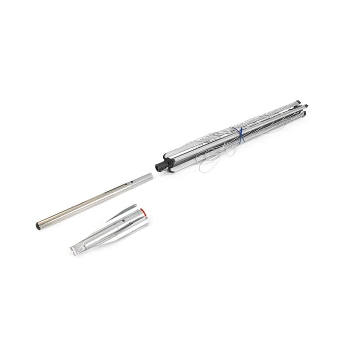 Външен простор Brabantia Lift-O-Matic SplitPole 40m, метален шип за вкопаване, Metallic Grey