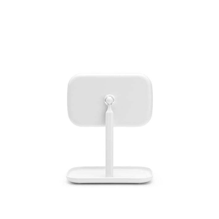 Огледало с поставка за принадлежности Brabantia ReNew White