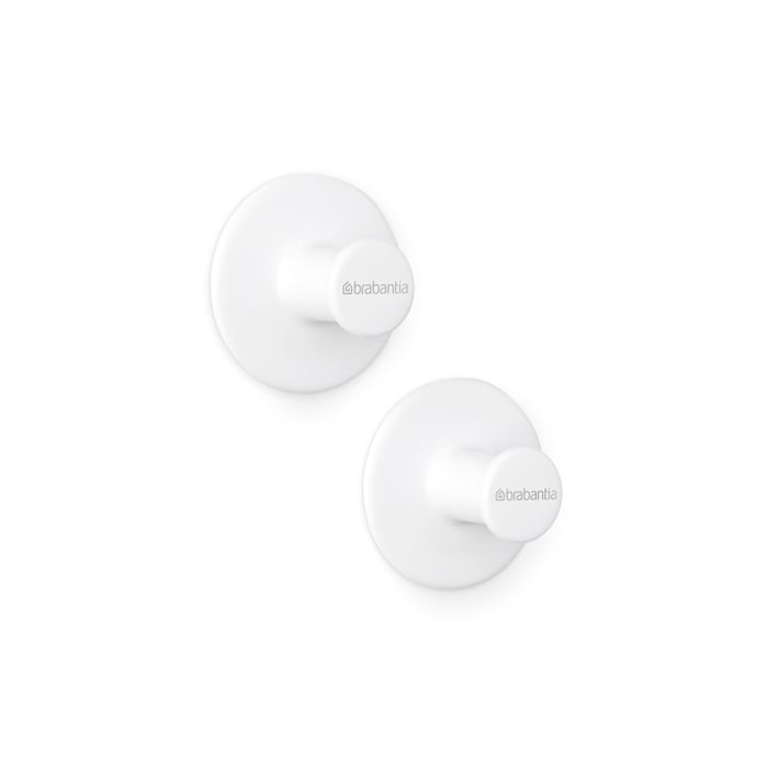 Комплект закачалка за кърпа Brabantia ReNew White 2 броя