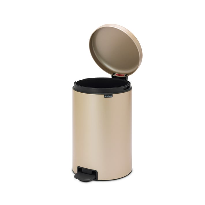 Кош за смет с педал Brabantia NewIcon 20L, Metallic Gold
