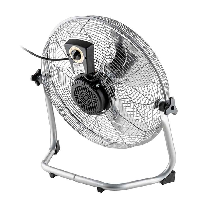 Вентилатор подов 18'' Muhler FM-1813, 100W, индустриален, метален