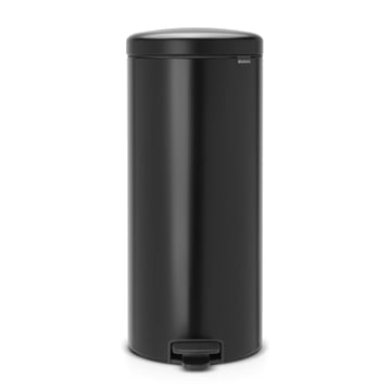 Coș de gunoi cu pedală Brabantia NewIcon 30L, Matt Black