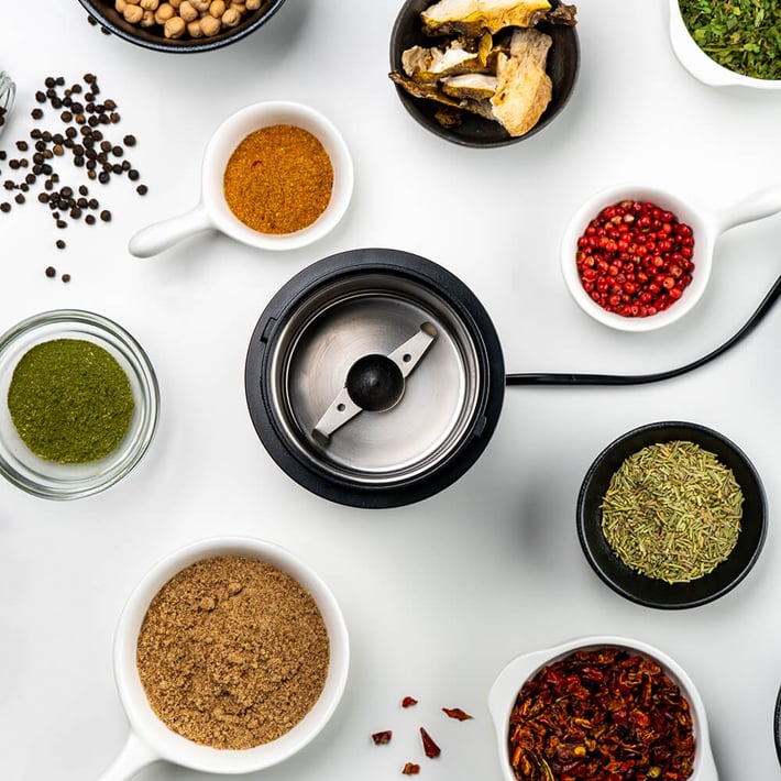 Coffee grinder Muhler MCG-355, Black