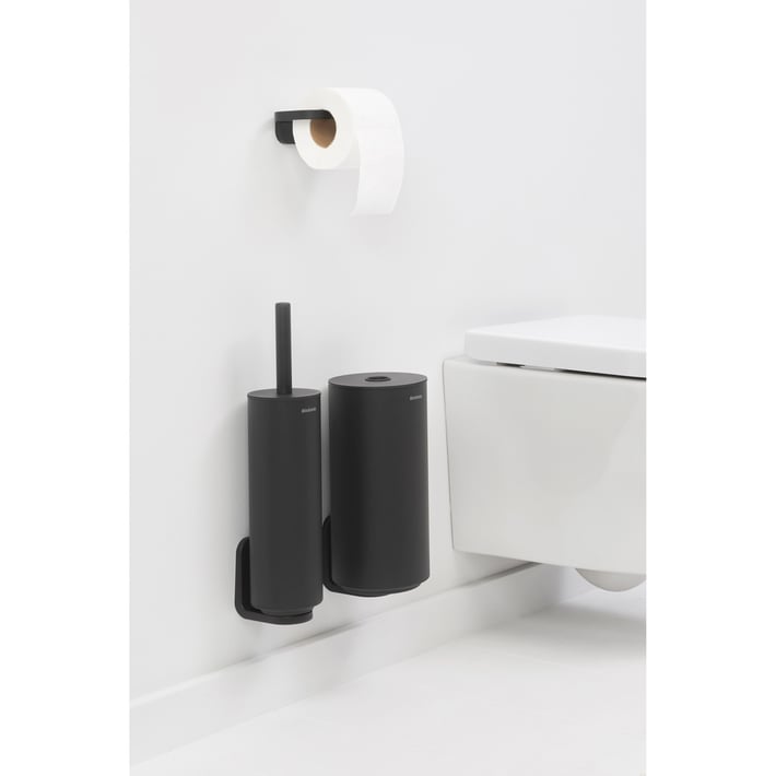 Комплект аксесоари за тоалетна Brabantia MindSet Mineral Infinite Grey N 3 части