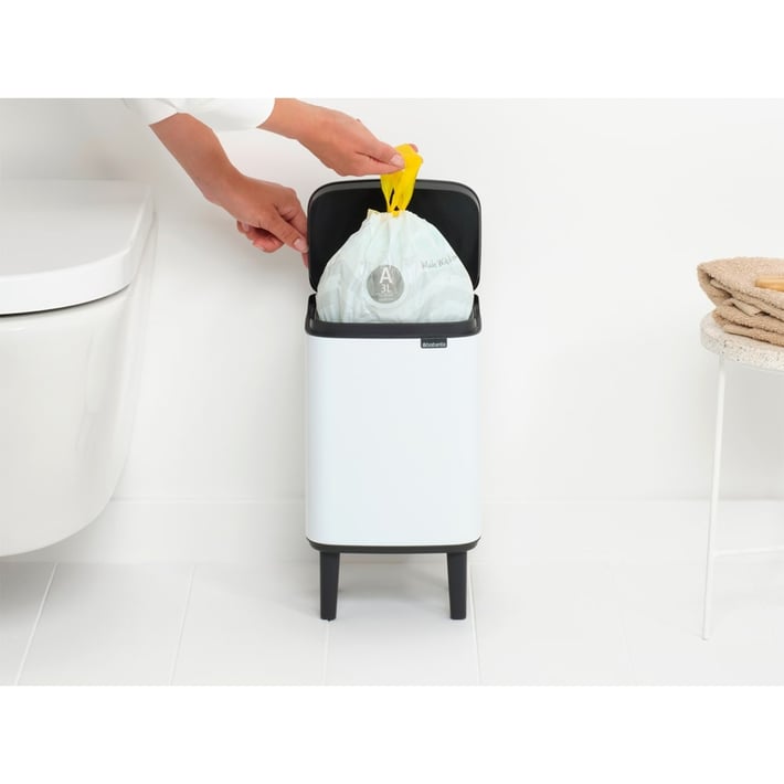 Кош за смет Brabantia Bo Small Hi 4L, White