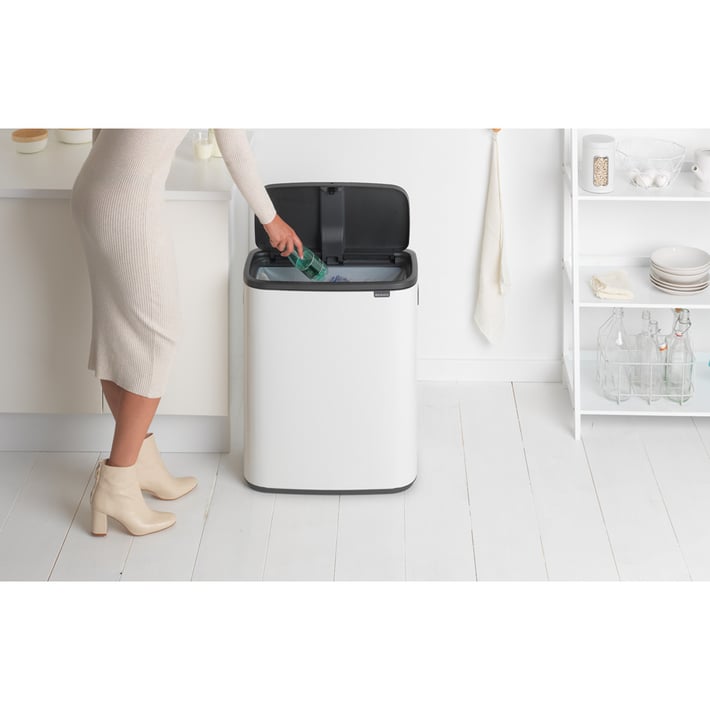 Кош за смет Brabantia Bo Touch 60L, White