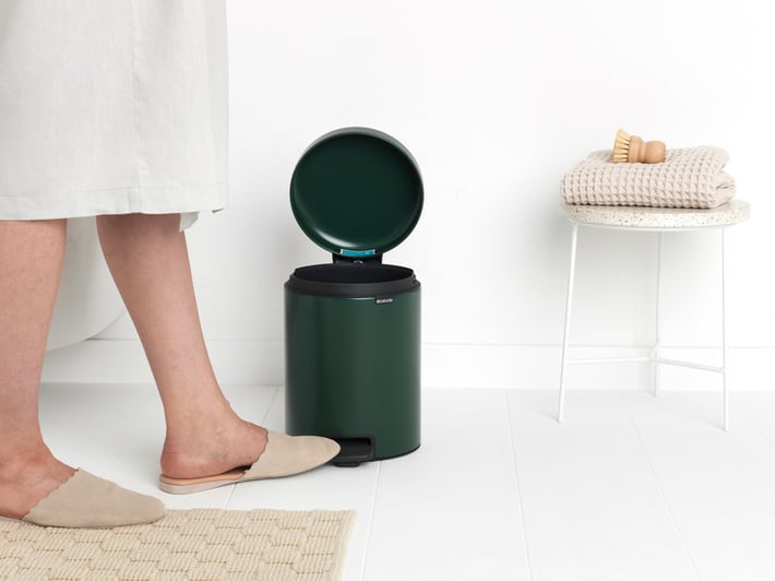 Кош за смет с педал Brabantia NewIcon 5L, Pine Green