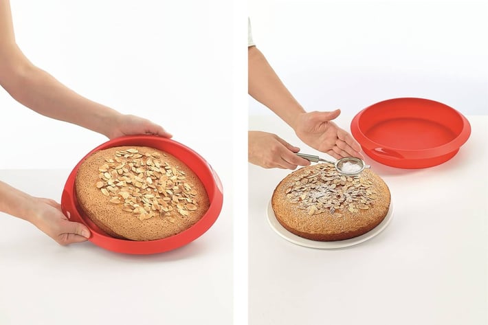 Форма за печене Lekue Ø28cm, силиконова, за блат