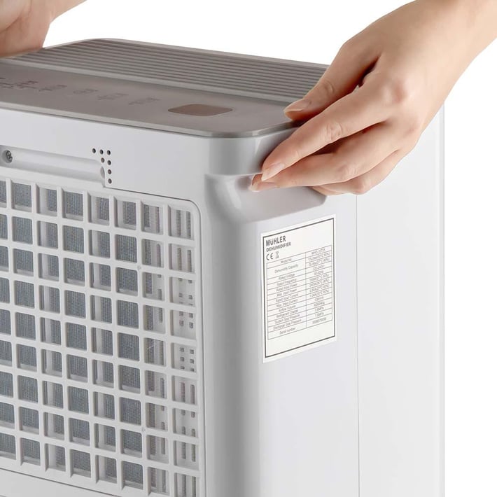 Влагоуловител Muhler MHD-10T25, 10L/24h, Ion&Carbon