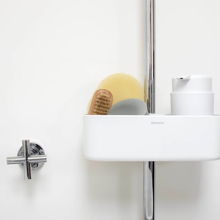 Органайзер за душ Brabantia ReNew White