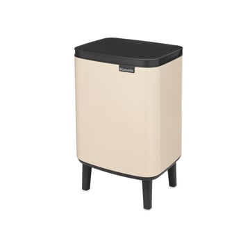 Waste Bin Brabantia Bo Small Hi 7L, Soft Beige