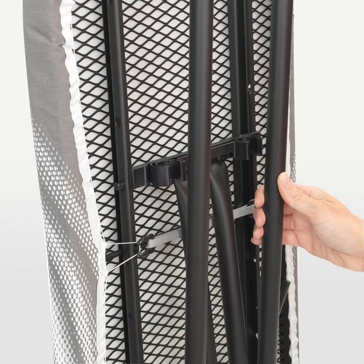 Маса за гладене Brabantia B 124x38cm с поставка за ютия, Titan Oval