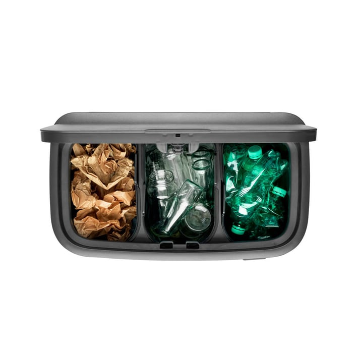 Кош за смет Brabantia Bo Touch 3x11L, Metallic Gold