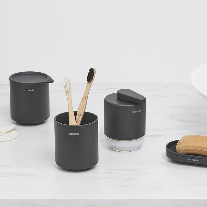 Кутия за аксесоари за баня Brabantia MindSet Mineral Infinite Grey