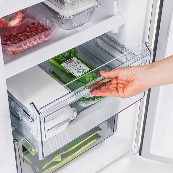 Refrigerator Muhler NFC180IE, No Frost