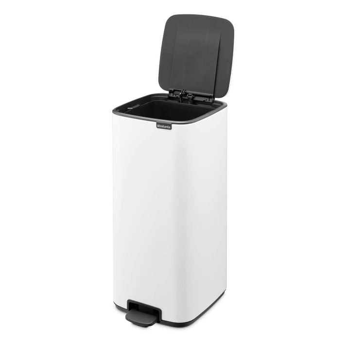 Coș de gunoi Brabantia Bo Pedal 30L, White