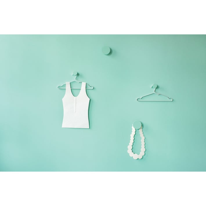 Закачалки за дрехи Brabantia Linn Silver, алуминий, сиви, 4 броя