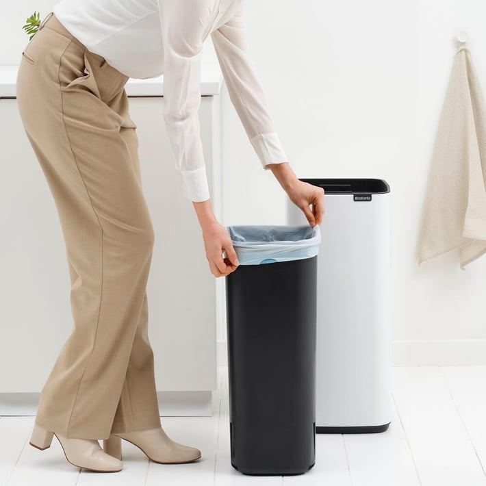 Coș de gunoi Brabantia Bo Touch 30L, White