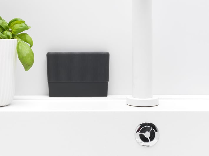 Уред за почистване и подсушаване на чинии Brabantia, Dark Grey