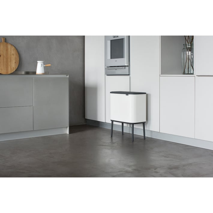 Кош за смет Brabantia Bo Touch 11/23L, White