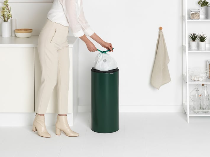 Кош за смет Brabantia Touch Bin New 30L, Pine Green