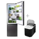 Промо-комплект Muhler Хладилник NFC201IE No Frost + Ледогенератор MI-1509B 1.3L