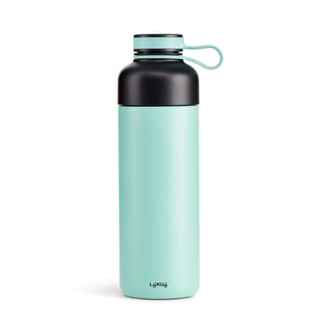 Термо бутилка с вграден филтър Lekue On The Go Turquoise 500ml