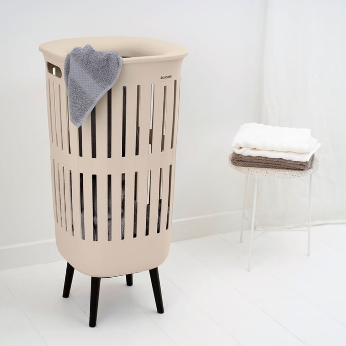 Coș de rufe Brabantia Collect-It Hi, 55L, Soft Beige