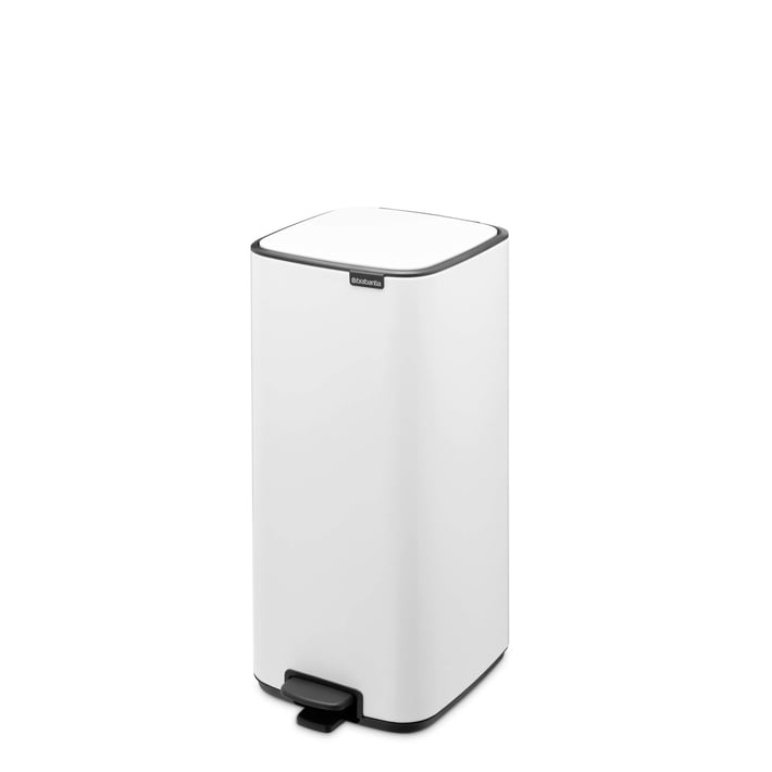 Coș de gunoi Brabantia Bo Pedal 30L, White