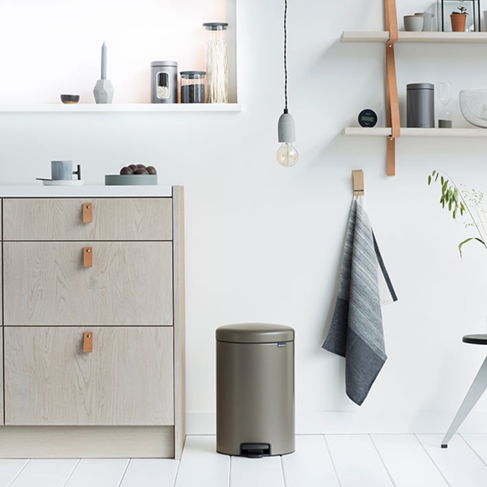 Waste Bin NewIcon Brabantia 20L Platinum