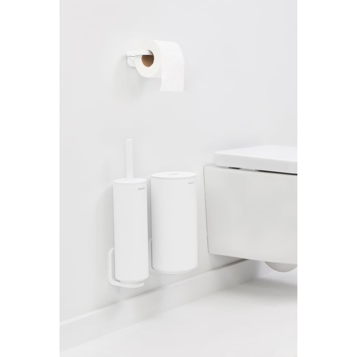 Комплект аксесоари за тоалетна Brabantia MindSet Mineral Fresh White N 3 части