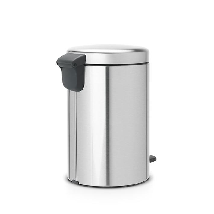 Кош за смет с педал Brabantia NewIcon 12L, Matt Steel Fingerprint Proof
