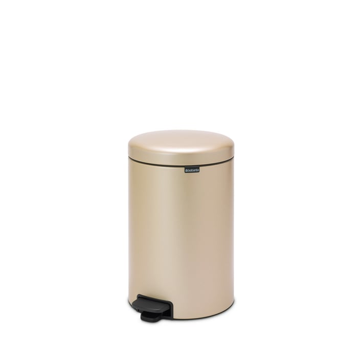 Кош за смет с педал Brabantia NewIcon 20L, Metallic Gold