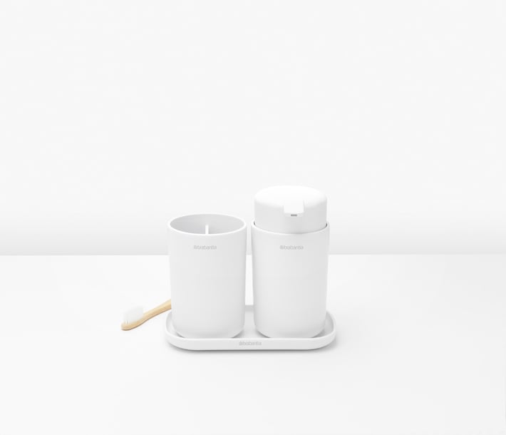 Комплект аксесоари за баня Brabantia ReNew White 3 части