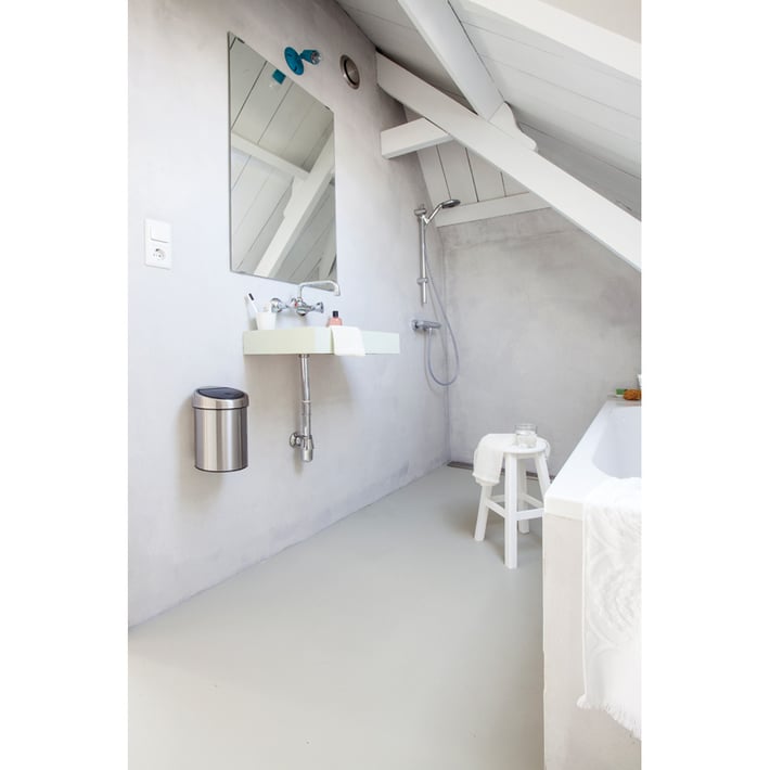 Кош за смет Brabantia Touch Bin 3L, Matt Steel